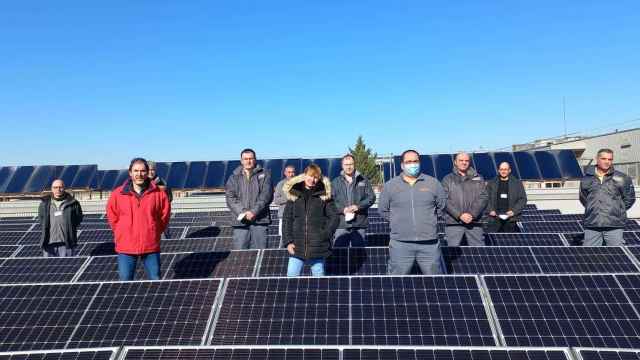 Imágenes del día en Castilla-La Mancha: 500 paneles fotovoltaicos en el Hospital de Villarrobledo