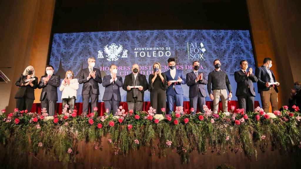 Acto de entrega de los Honores y Distinciones de la Ciudad de Toledo. Foto: Ayuntamiento de Toledo