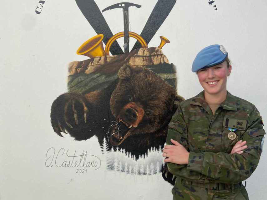 Rebeca Martín, la joven zamorana conductora de tanques en Líbano