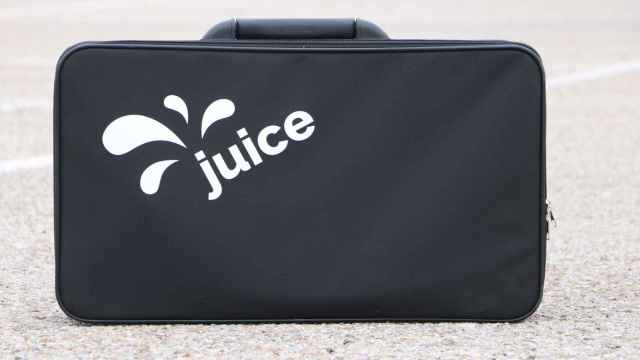 Imagen del Juice Booster 2 dentro de su maletín.