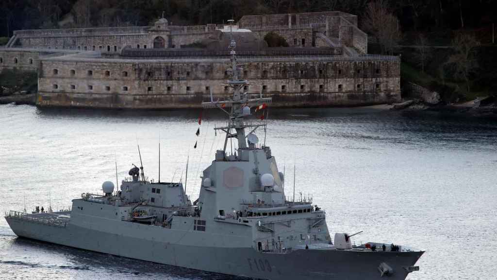 La fragata Blas de Lezo  regresó al Arsenal Militar de Ferrol este mes después de los ejercicios con la OTAN.