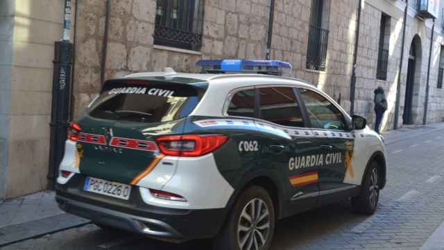 Vehículo de la Guardia Civil de Valladolid