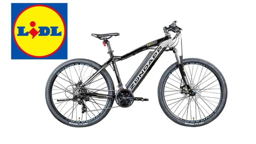 Subordinar Arena Contador La bicicleta eléctrica de Lidl: apta para montaña, 125 km de autonomía y  rebajada de precio un 57%
