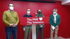 Virginia Barcones visita Salamanca para reunirse con alcaldes socialistas