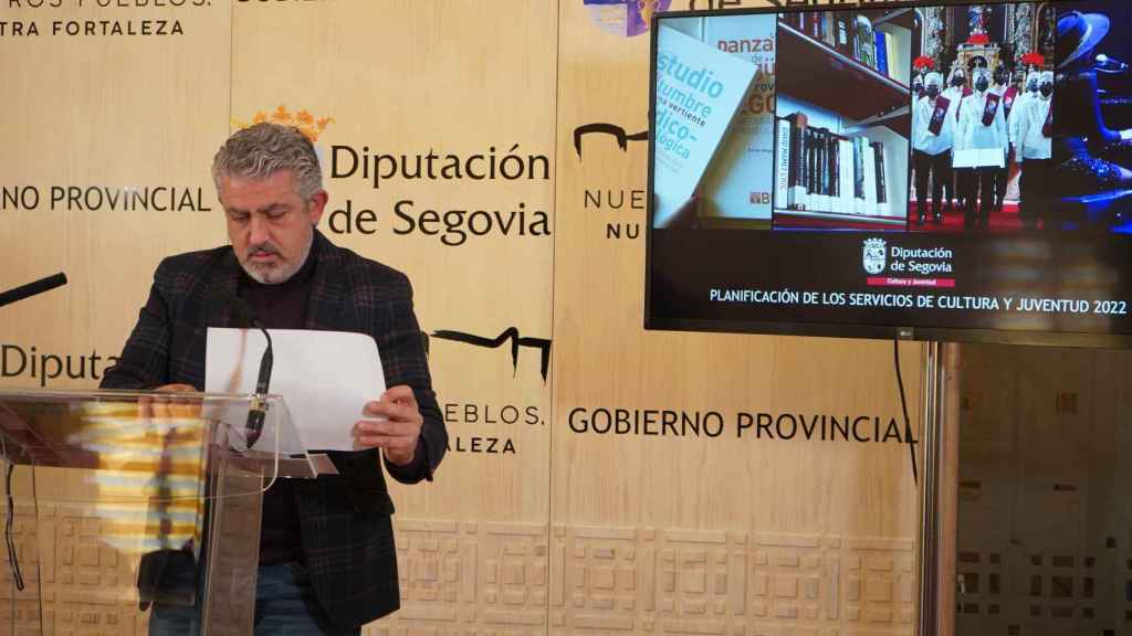 Presentación de las actividades culturales de la Diputación de Segovia