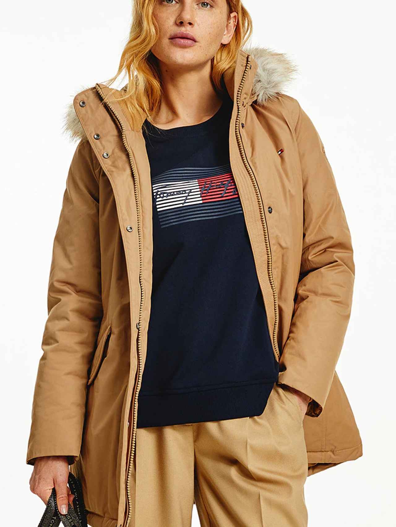 Parka Impermeable Mujer 01
