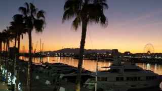El atardecer de Málaga que convenció a Google de asentarse junto al puerto: "A todos nos encantó"