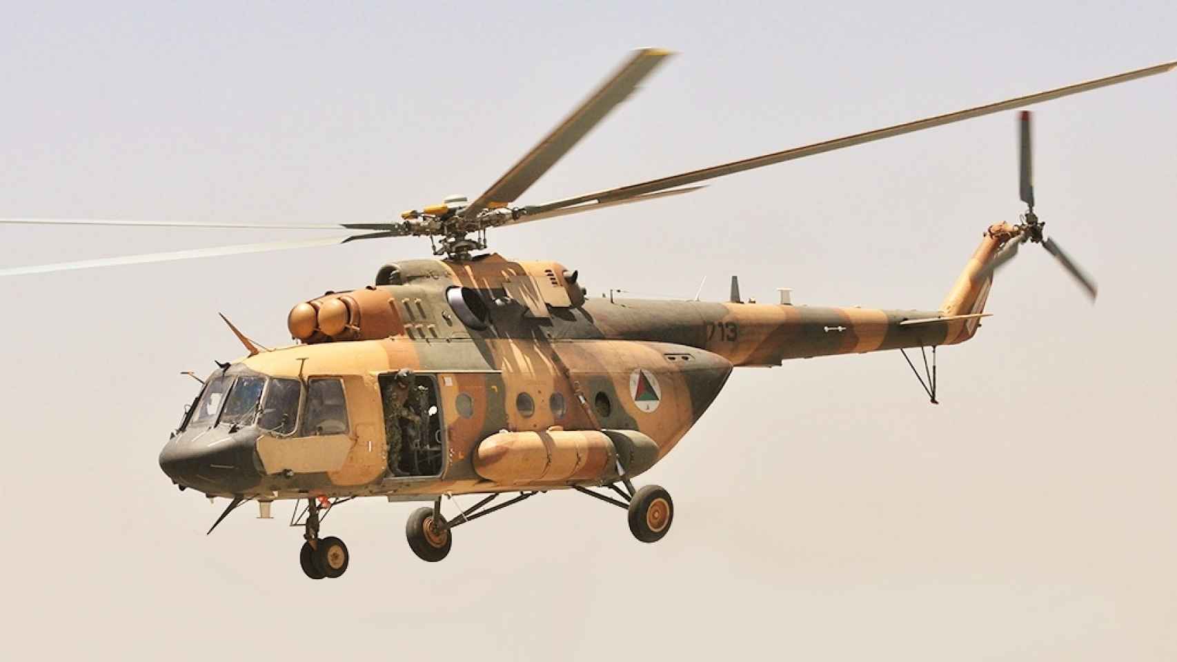 Mi-17 afgano en 2016
