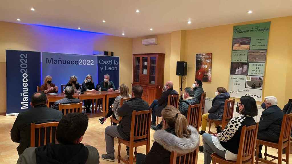 Los candidatos a las Cortes de Castilla y León por Zamora en Villalpando