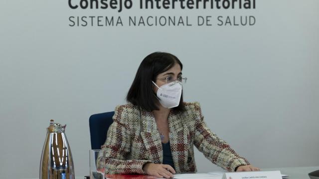 Carolina Darias, ministra de Sanidad.