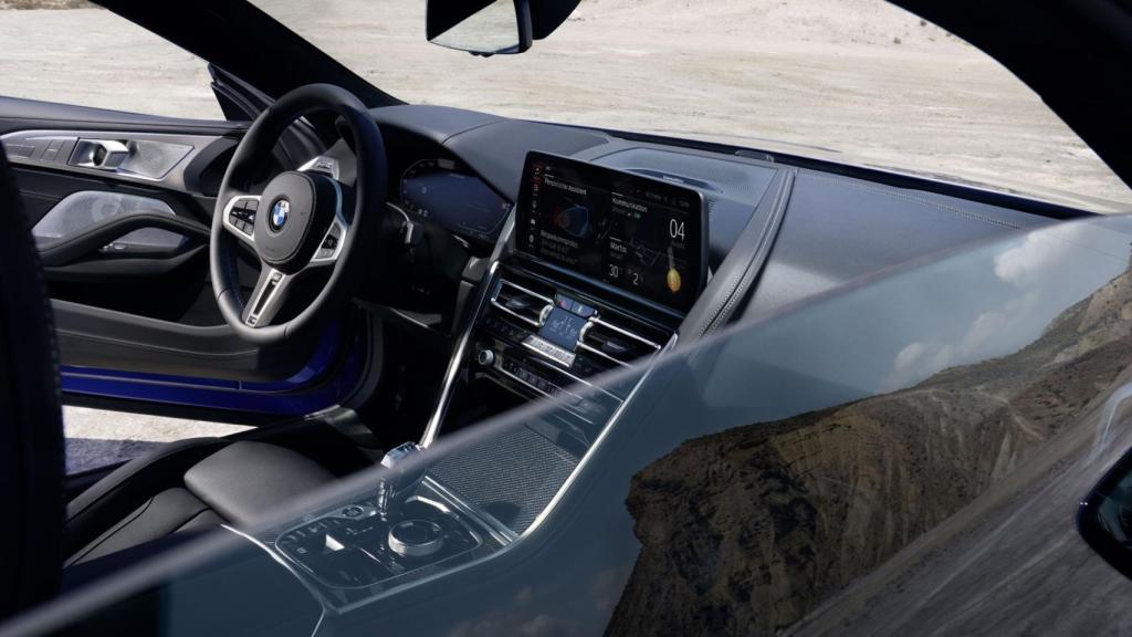 Interior del BMW Serie 8.