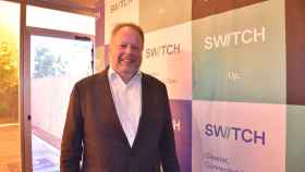 Andrew Palmer, CEO de Switch Mobility, en un momento de la entrevista de hoy