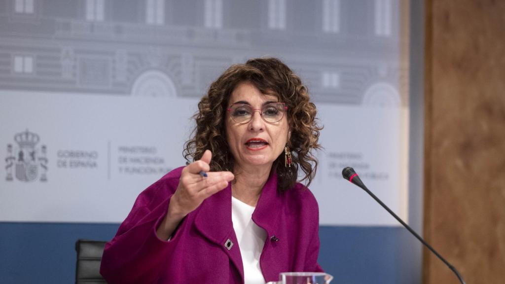 María Jesús Montero, ministra de Hacienda y Función Pública.