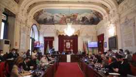 Imagen del Pleno del Ayuntamiento de Málaga.