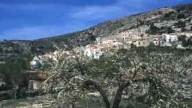 Tollos, uno de los municipios más deshabitados de la provincia de Alicante.