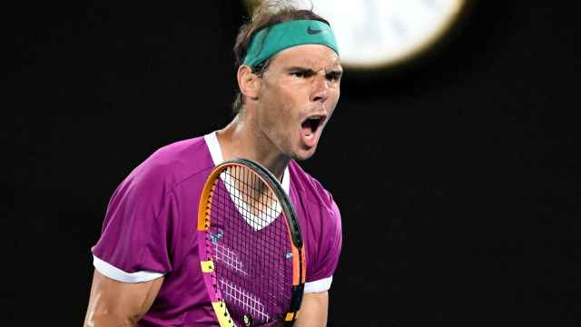 Rafael Nadal en el Open de Australia