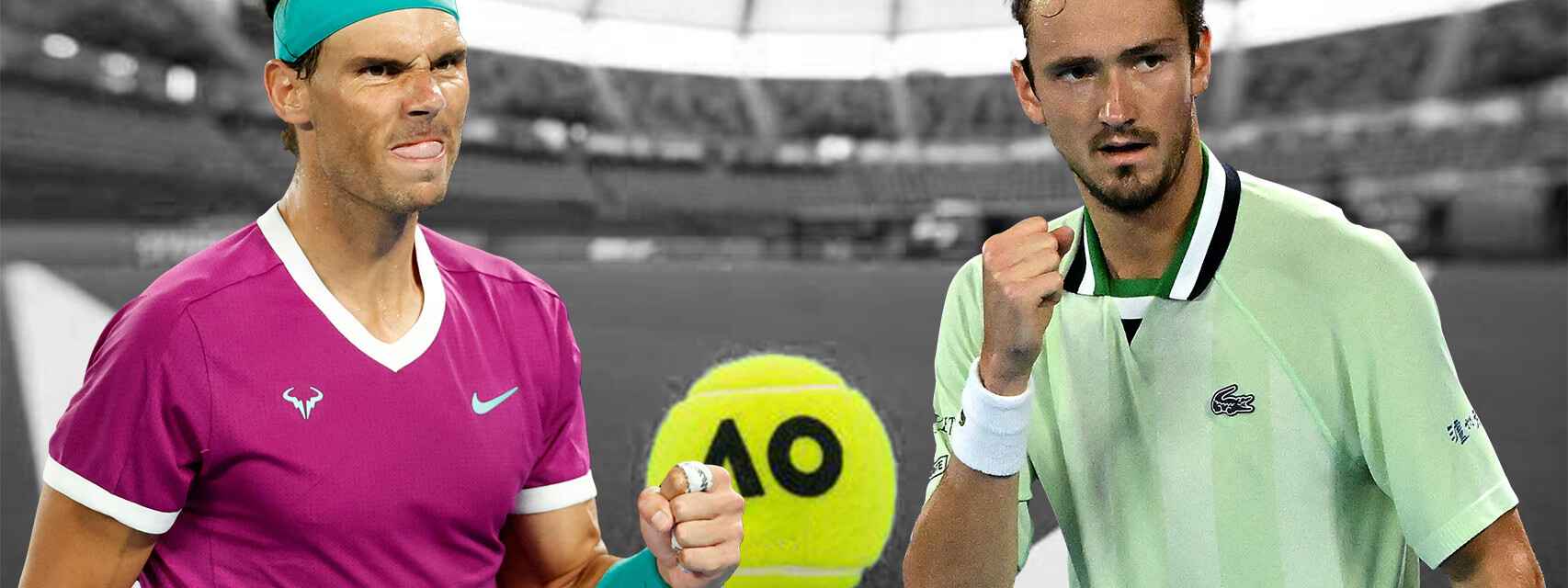Rafael Nadal y Daniil Medvédev, finalistas del Abierto de Australia 2022