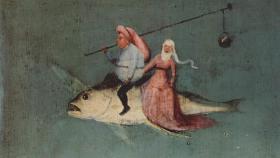 Detalle del Tríptico de las Tentaciones de san Antonio, de El Bosco (1501).