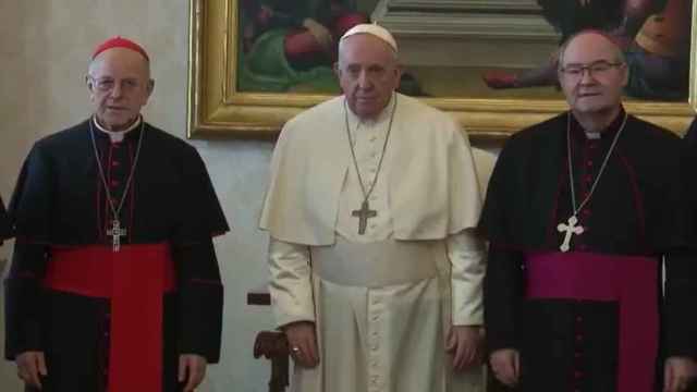 Vídeo: así ha sido la visita de los cinco obispos de Castilla-La Mancha al Papa Franscisco