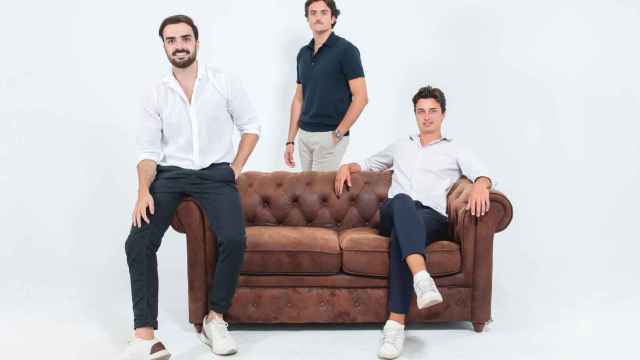 De izquierda a derecha: Edgar Vicente, Iván Fernández y Markus Törstedt, socios fundadores de Enzo Ventures.
