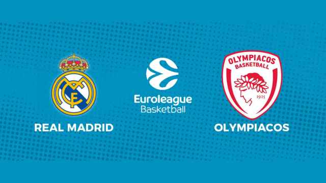 Real Madrid - Olympiacos: siga el partido de la Euroliga, en directo