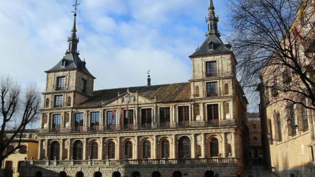 Ayuntamiento de Toledo. Foto: Twitter @toledoayto