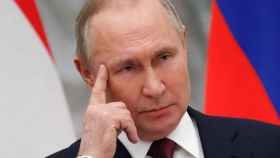 El presidente ruso, Vladimir Putin, durante la rueda de prensa que ofreció el martes.
