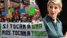 Las 'kellys' de Benidorm, contra la reforma laboral de Yolanda Díaz.