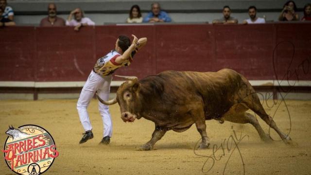 El toreo de un recortador