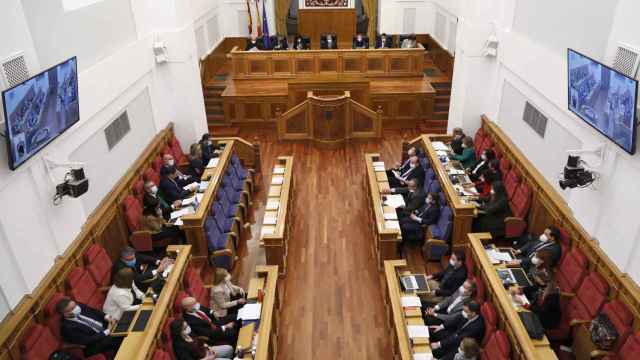 Pleno de las Cortes de Castilla-La Mancha. Foto: Cortes CLM