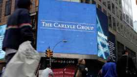 Pantalla publicitaria de Carlyle en Nueva York.