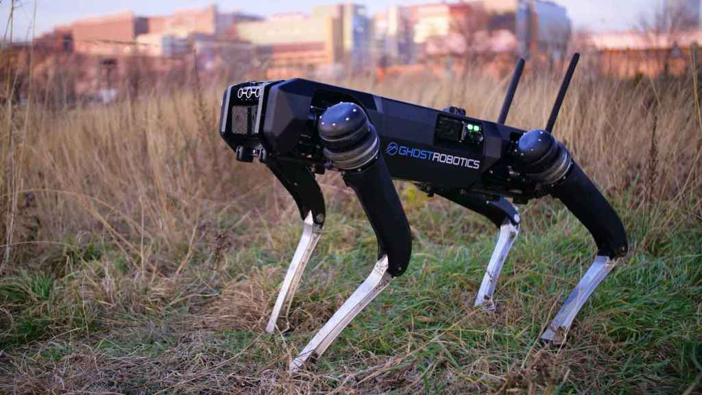Perro robot de Ghost Robotics.