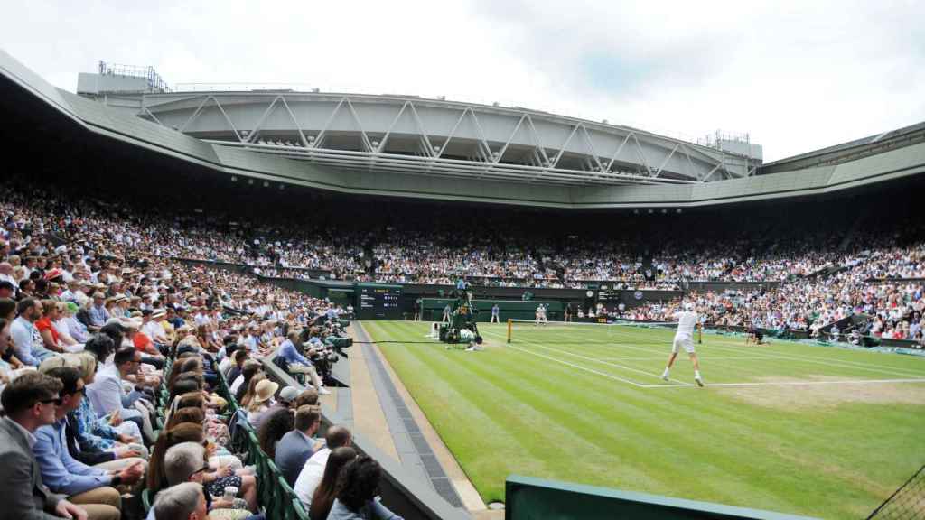 Pista central del All England Club de Wimbledon
