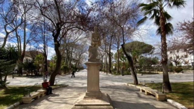 Imagen de la Alameda del Tajo de Ronda.