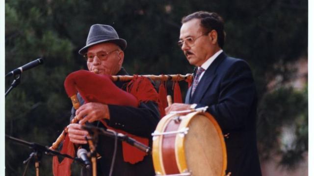 El “Ti Francisco” y Lorenzo Baladrón. Imagen cedida por el CFM