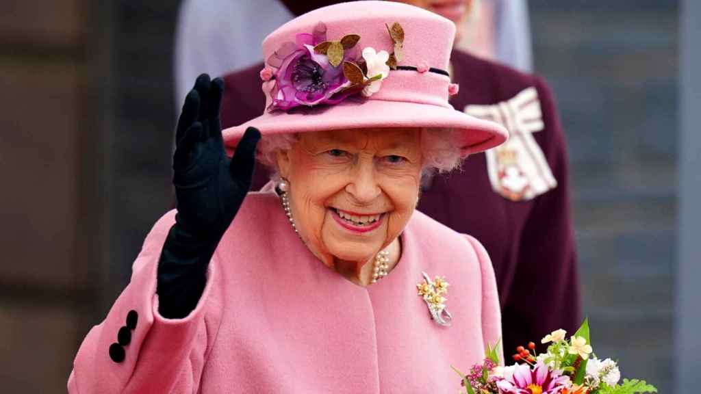 La reina Isabel II en octubre del año pasado.