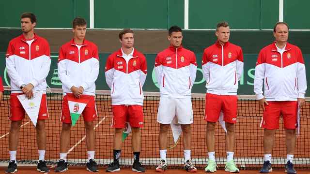 El equipo de Hungría para la Copa Davis 2021