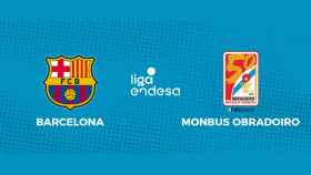Barcelona - Monbus Obradoiro: siga en directo el partido de la Liga Endesa