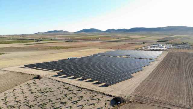 La planta fotovoltaica de Exolum en Mora.