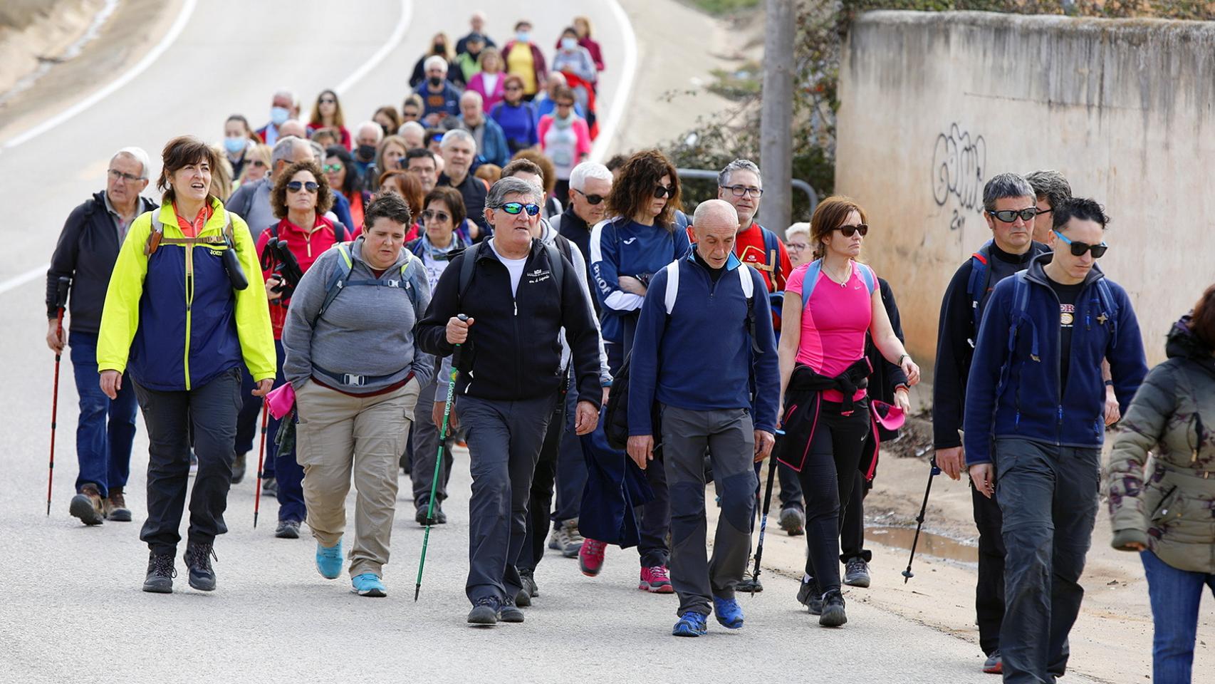 Imágenes del día en Castilla-La Mancha: cuarta ruta senderista de la Diputación de Albacete