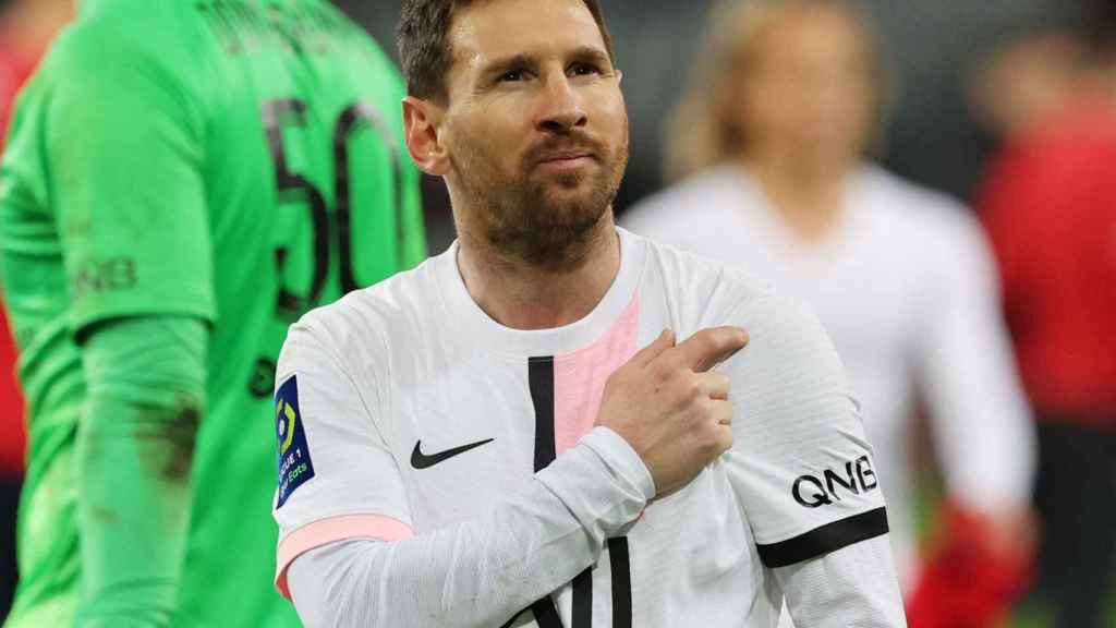 Leo Messi, con el PSG