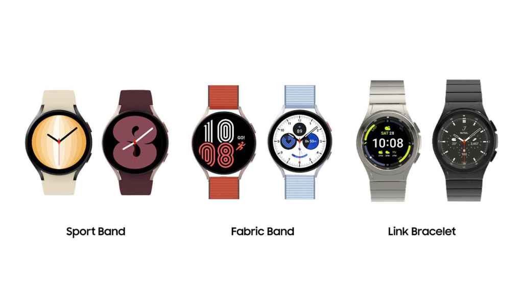 Tipos de coreea Galaxy Watch 4