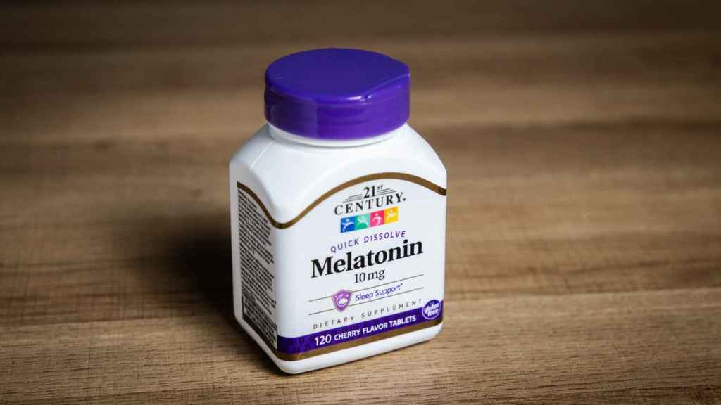 Melatonina de 10 mg. De venta en EEUU y por internet.