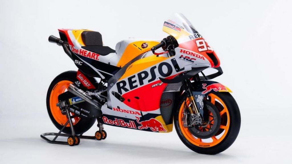 donante nitrógeno Incorrecto Vídeo: Marc Márquez ya conoce su nueva moto: así es la RC213V, la Honda  para el Mundial de MotoGP 2022