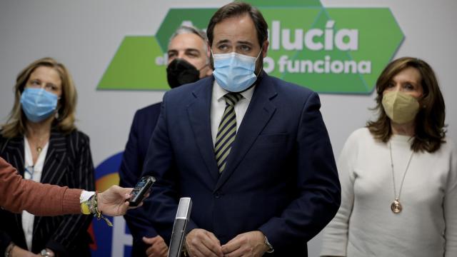 Paco Núñez, líder del PP de Castilla-La Mancha, en Andalucía. Foto: PP CLM