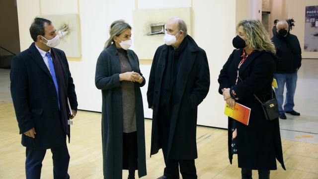 Inauguración de la nueva exposición de Paco Rojas en Toledo. Foto: Ayuntamiento de Toledo