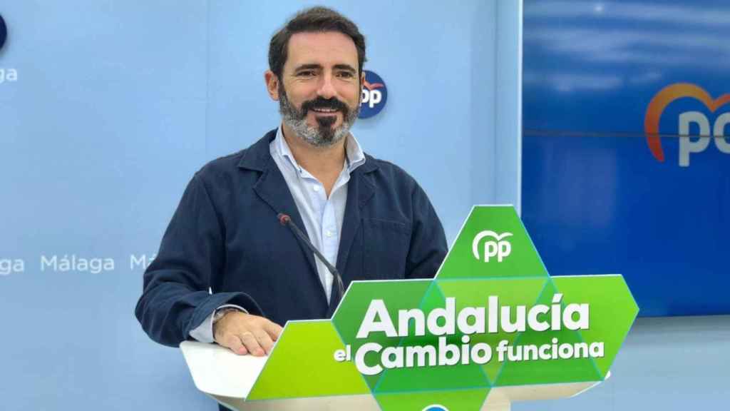 El coordinador general del PP de Málaga, José Ramón Carmona.