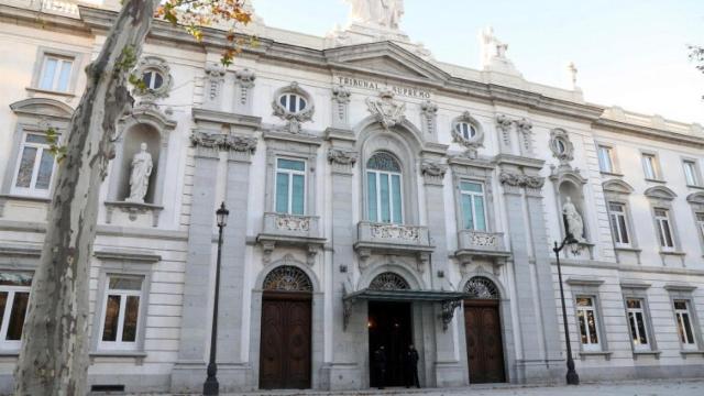 Imagen de archivo de la sede del Tribunal Supremo, en Madrid.