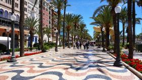 Paseo de la Explanada, Alicante.