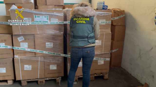 Vídeo de la intervención de los test de antígenos en León facilitado por la Guardia Civil